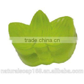 Manufacturer Wholesale Hotel Whitening Moisturizing Aloe Leaf Bath Soap 60g