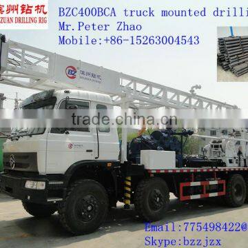 Perfect!! BZC400BCA truck mounted drilling rig(400m)