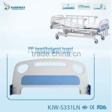 PP Head Foot Board Modern Medical Furniture Hospital Bed With Handles photo-3