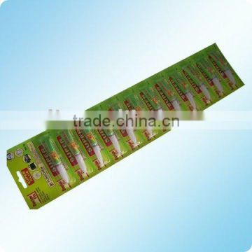 1.5g/2g/3g 12pcs blister long card super power glue