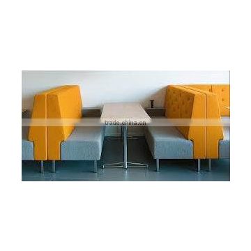 modern fast food restaurant furniture booth seating