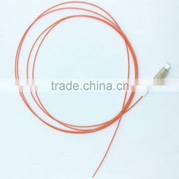 Orange LC 0.9mm fiber optic pigtail