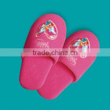 Hot hot! beautiful hotel disposable embroidery slippers