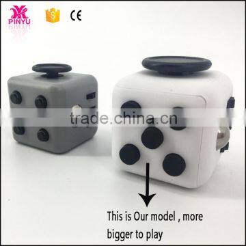 Latest 3.3*3.3*3.3 size Fidget cube toy 10 pcs available for new customers