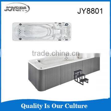 JY8801 Top 1 CE balboa systerm certification outdoor large family fun garden swim spa /hot tub