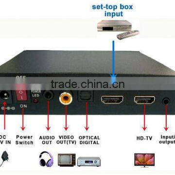 Metal Shell Digital Signage Box Optical 5.1 Output Memory Card Player Mp4 Digital Media Player Advertising Media photo-2