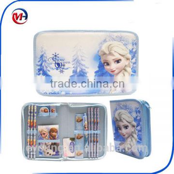 Frozen Light Blue Stationery Set Pack with pencil case (13 Pcs)