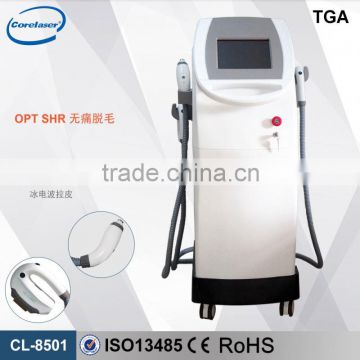 Hot Sale Portable Elight&IPL&RF Hair Removal 590-1200nm Equipment SHR Beauty Care Machine Medical