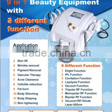 19 In 1 Multifunction Beauty Freckle Removal Equipment With CE ISO SFDA Vascular Removal