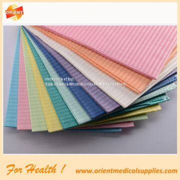 Disposable 3ply Dental Bib for Clinic Use
