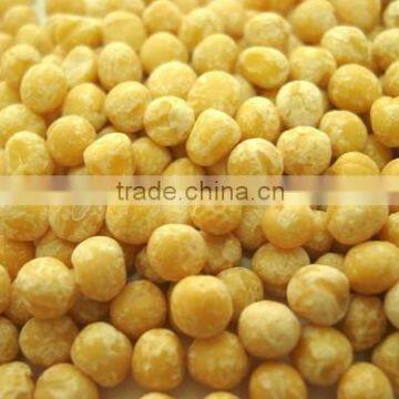 Yellow peas polished