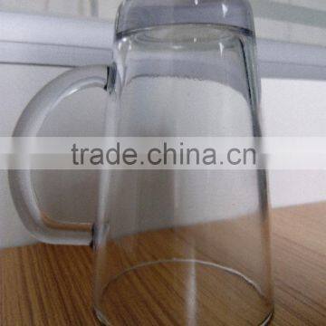 350ml Glass Shot Coffee Mugs With Handle photo-2