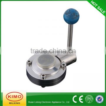 2013 Top-Selling Ball Valve With Butterfly Handle,Milk Valve