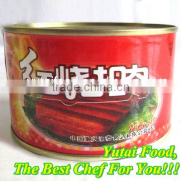 Chinese Traditional Food Ready to Eat Canned Stewed Pork Sliced Wholesale