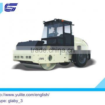 LT207G singal drum 7T hydraulic vibrating articulated steering road roller