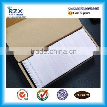 Overlay lamination 125Khz LF smart chip PVC blank RFID smart card