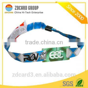 Manufacturer price festival events RFID woven wristband