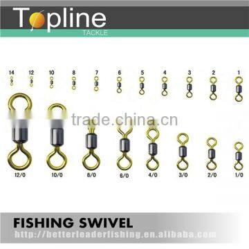 fishing double color rolling swivel,fising accessories