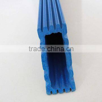 color hdpe plastic tubing high temperature plastic tubing extrusion square tube