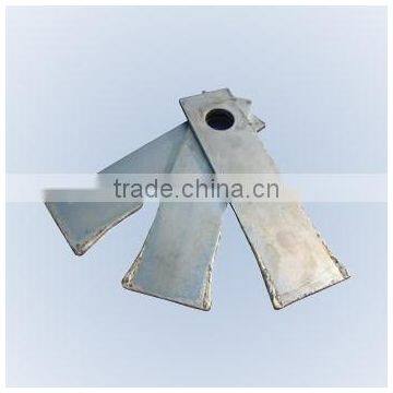 Hammer mill blades