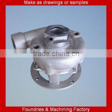 sand casting cast iron CNC automatic turning machined pump casing in mechanical parts&fabrication services