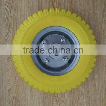 High Quality Durable 2.50-4 Rubber PU Wheel photo-2