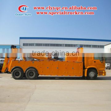 heavy duty hot sale HOWO 6x4 tow wrecker trucks low price