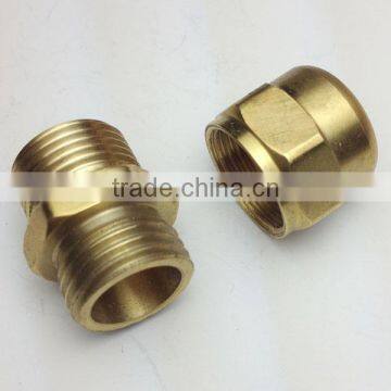 Brass Made CNC machining Compression Adapter for kitchen mixer taps