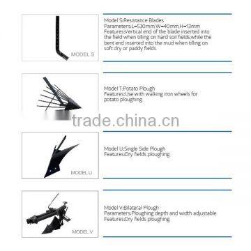 PF600 Agricultural Machinery Recoil Start Hand Push Mini Power Rotary Tiller Cultivator photo-5