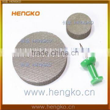 0.5 10 30 90 Microns SUS304 316L SS Stainless Steel Sintered Porous Disc Filter photo-3