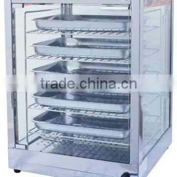 electric glass 5-shelve food warmer