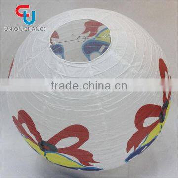 Cheap Wholesale Paper Lanterns With LED Lights For Christmas