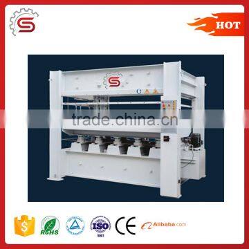 AY214*8/16(3)H1RC woodworking platen hot press machine