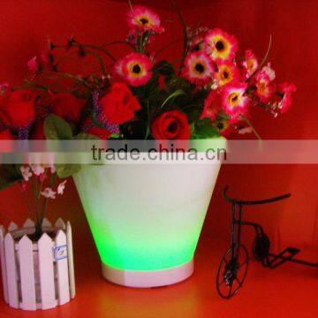 Garden Decorative Flower Pot, Wire Flower Pot Holder, Led Garden Lights photo-2