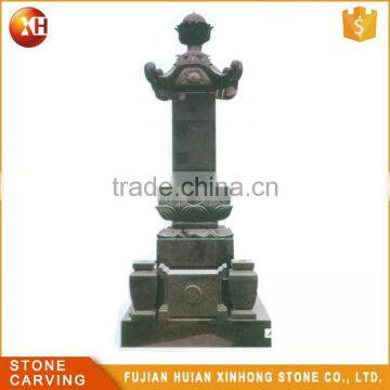 High Quality Black Granite Tombstone photo-6