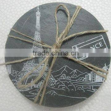 Natural Slate placemats Drink Coasters