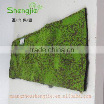 SJLJ013307 high quality artificial moss / fake plastic moss mat for decoration