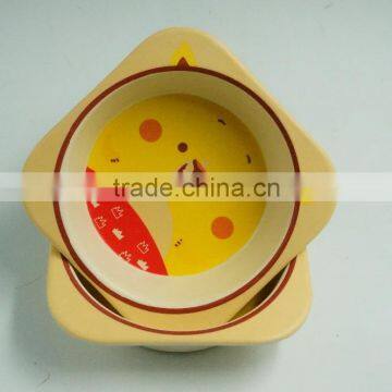 Eco Friendly Bamboo Fiber Biodegradable Kid's Bowl photo-4