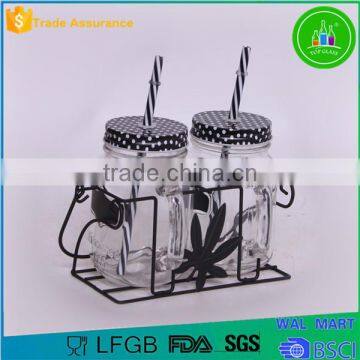 Pineapple Shape Glass Mason Jar photo-5