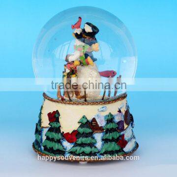 2016 High Quality Christmas Snow Globe With Music Function photo-3