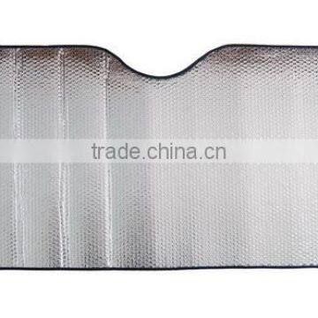 Cheap Wholesale Custom Printed Car Sunshade Portable Aluminum Car Windshield Sun Shade photo-5