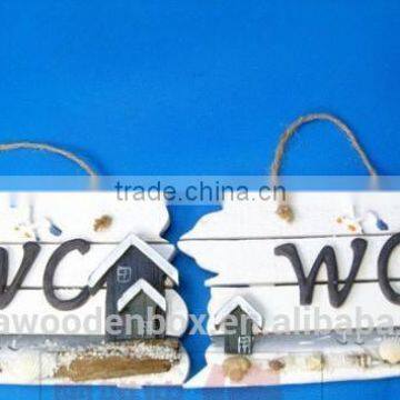 Wholesale Wood Vintage Colour Wooden Doorplate Top Quality Indicator for Factory Direct Sale photo-2