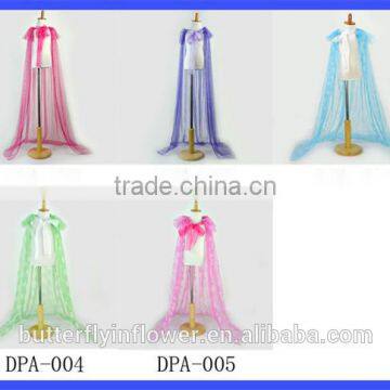 Lovely Snowflake Baby Girls Kids Cape Coat Pattern Chiffon Cape Dress photo-6