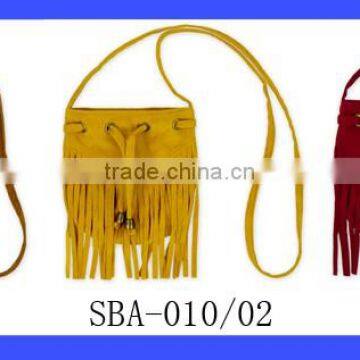 Aisa Girls Fuax Leather Tassel Shoulder Bag Fringe Messenger Crossbody Coin Purse photo-6