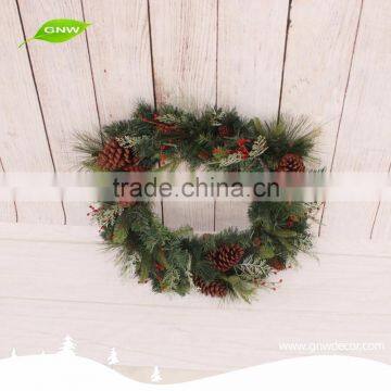 GNW CHWR-1605003 High Quality Bulk Wholesale Christmas Wreaths Decoration photo-2