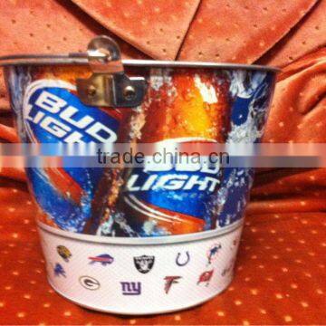 Wholesale High quality 5L color metal ice bucket