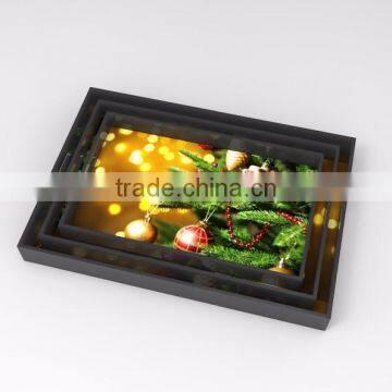 Rectangular Lacquer Tray With Many Patterns, Made in Vietnam photo-4