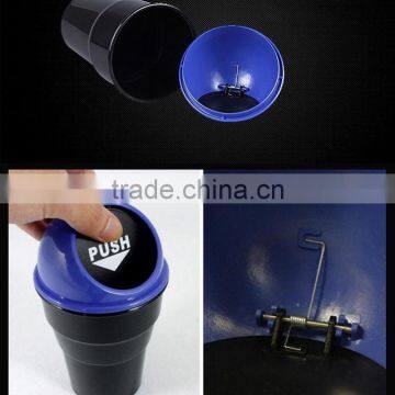 Car Trash Mini Cup Box Can Car Garbage Bin Dust Rubbish Box Car Car Trash Garbage Can Wastebin A0268 photo-4