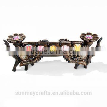Wholesale Custom Cheap Polyresin Thailand Elephant Candle for Sale photo-5