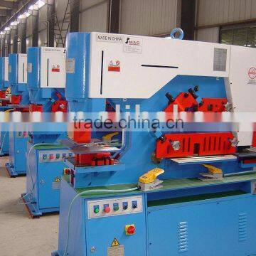 Hydraulic Iron Worker/punching shearing & notching machine